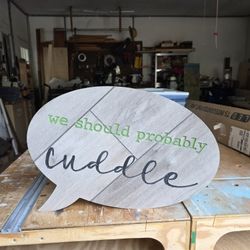 Home Decor, Cute Sign