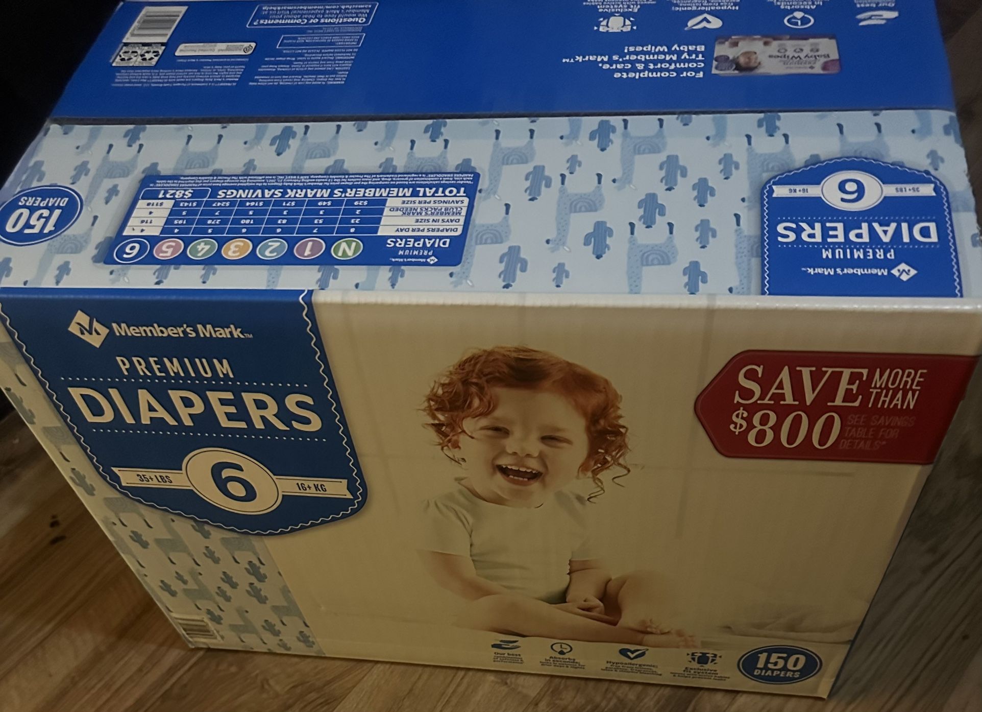Size 6 Diapers Brand New 