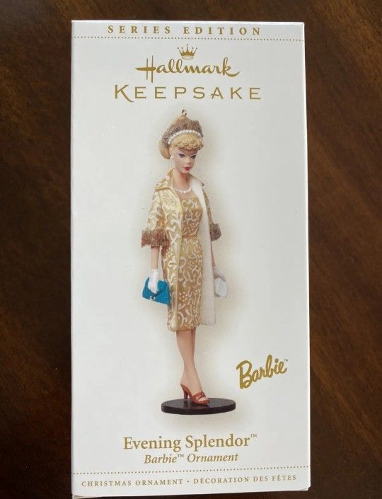 HALLMARK 2006 BARBIE EVENING SPLENDOR BARBIE ORNAMENT