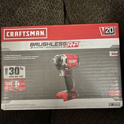 Craftsman 1/4” Impact 20V Brushless