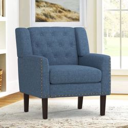 Armchair / Single Sofa. Blue