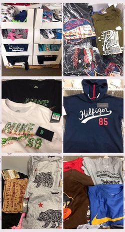 Top brand cloth all new. Wholesale by pallet