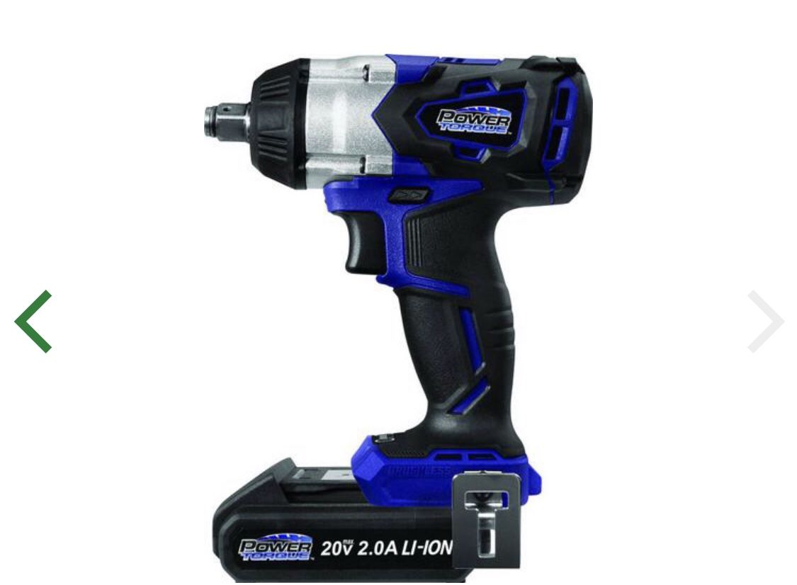 Power torque 2024 20v impact wrench