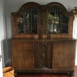 Beautiful Antique European Buffet / Sideboard