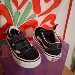 Vans Toddler size 12 Tennis shoes.