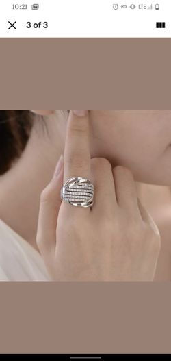 Pretty fashion ring size 7