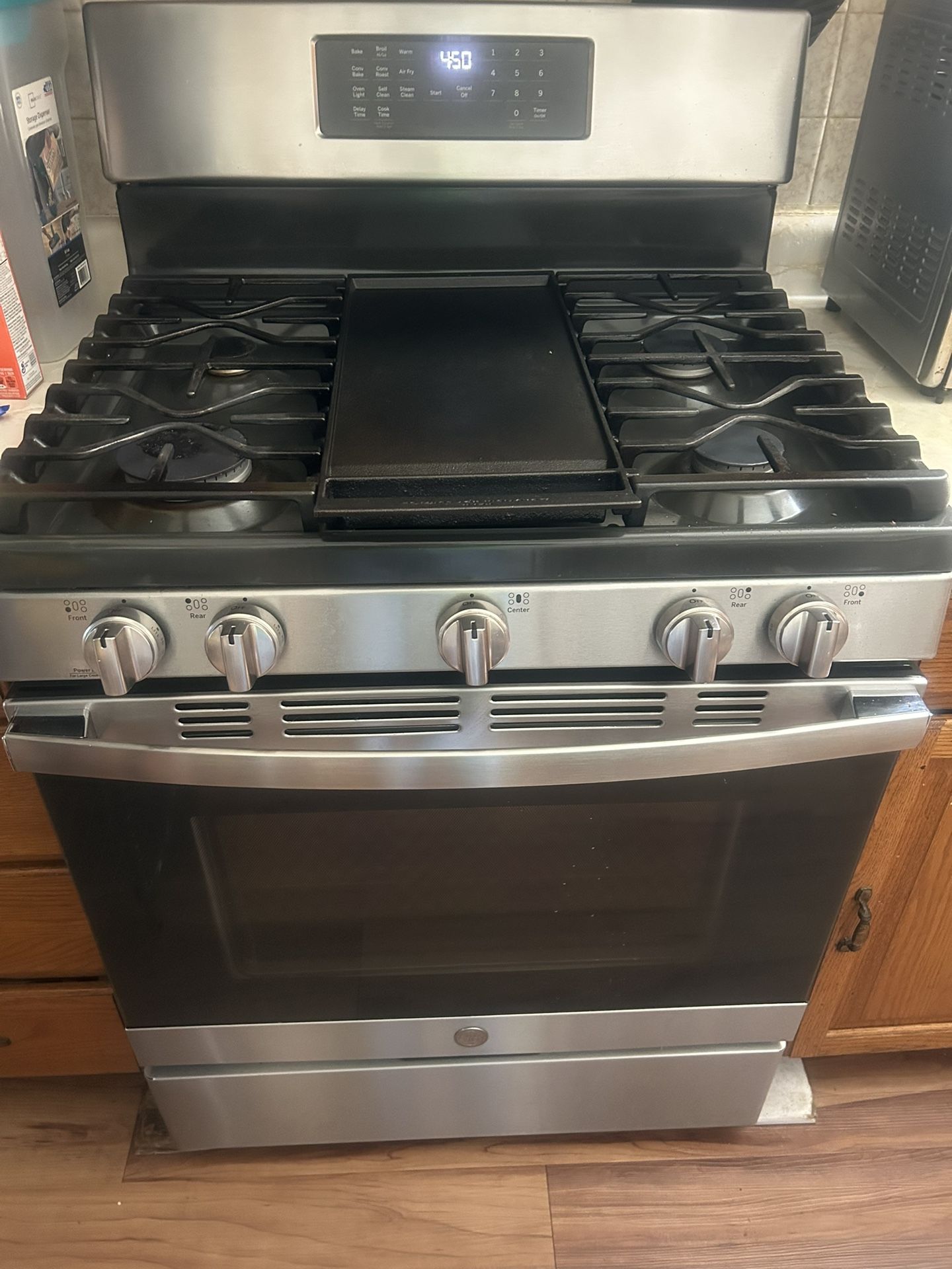 GE Stainless Steel Stove