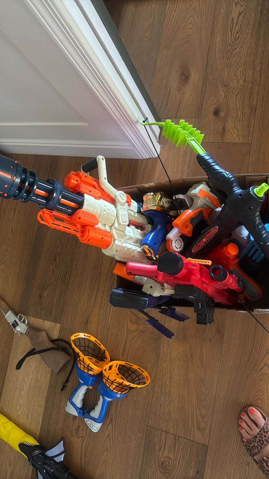 Box o' NERF Guns