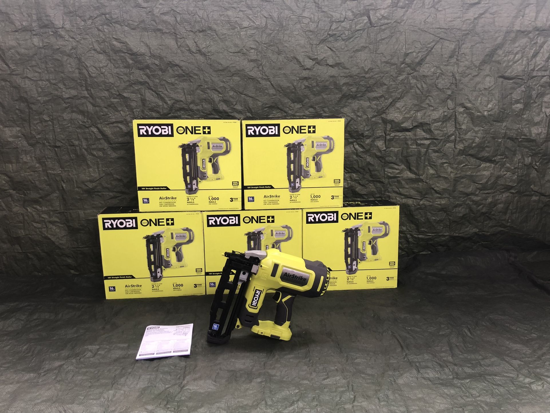 Ryobi 16 ga Finish Nailer 18v Model P326