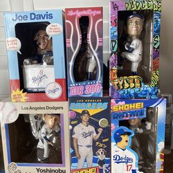 Lot of Los Angeles Dodgers SGA Bobbleheads