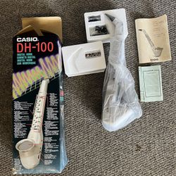 RARE Casio Digital Horn/ Saxophone DH-100 NOS