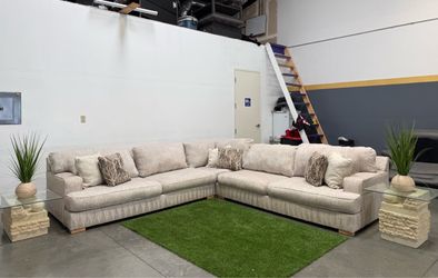 Large L-Shaped Sectional Sofa