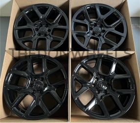22” Dodge Ram Night Edition wheels rims