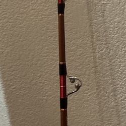 Sabre Pacifica trolling rod w/ Roller Guides  - 6’- 40-80lb-