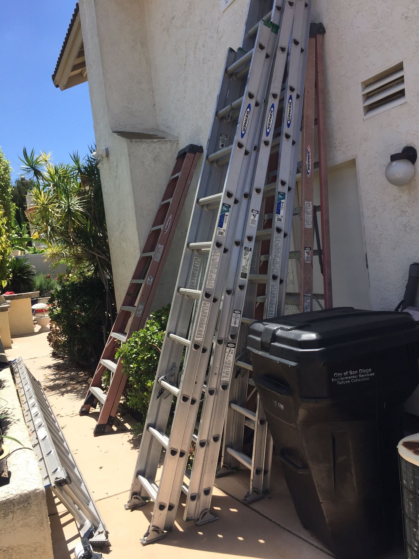 24 ft extension ladder