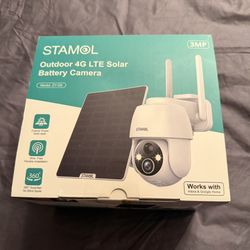 Outdoor Solar Battery Security Camera 