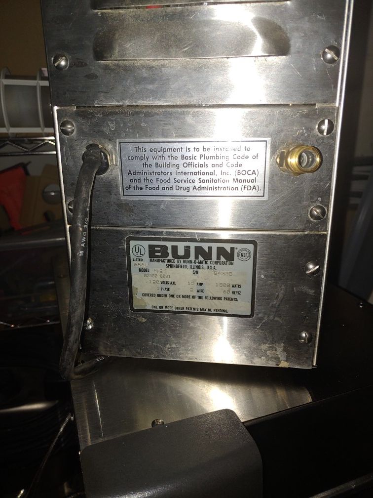 Bunn HW2 hot water dispenser for Sale in Seattle, WA OfferUp