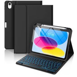 iPad 11th 10th Generation Case with Keyboard