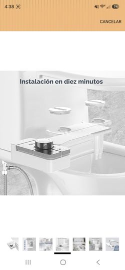 Non-Electric Bidet Toilet Seat Attachment