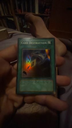 Card Destruction card (SDY-042) Super Rare Normal Spell Card