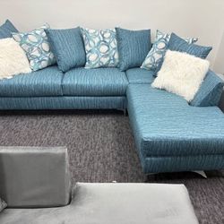 BRAND NEW UNIQUE COLOR SECTIONALS .. $695!

