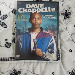 Dave Chappelle Live At The Fillmore DVD
