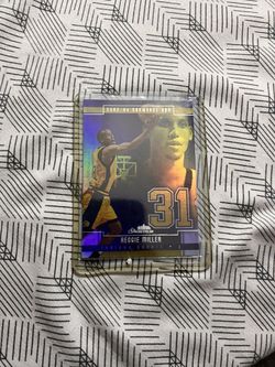 Holographic Reggie Miller Basketball Card