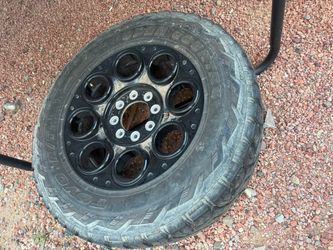Toyo Open Country Tire on Black Wheel