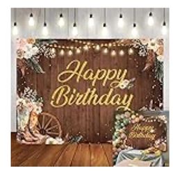 Cowgirl Birthday Items 