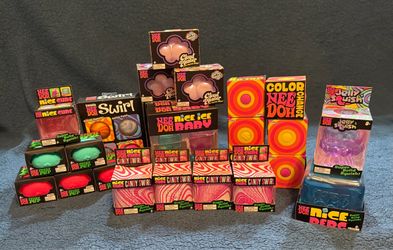 Nee Doh Squish Toy Bundle – 20+ Pieces