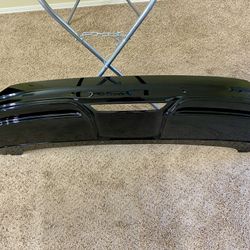 Factory OEM 2021-2025 Ford Mustang Mach E   Black Rear Lower Bumper Cover