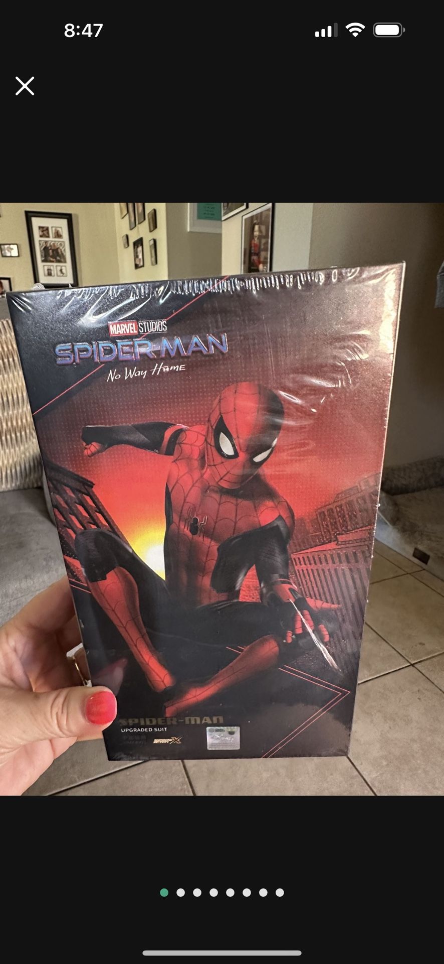 New inbox. Spider-Man no way home.