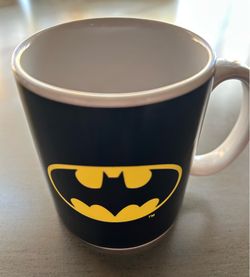 Batman ceramic coffee mug, DC Comics superhero