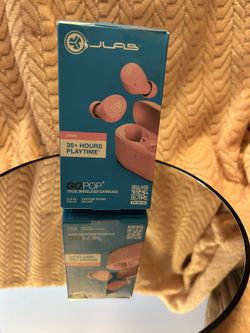 JLab GO Air POP True Wireless Earbuds 32 Hours Playtime Compact Design