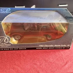 1985 Chevrolet Monte Carlos SS  Die Cast Replica