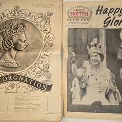 Daily Mail 1953 THE CORONATION plus Daily Sketch June 3rd, 1953 Complete