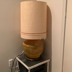 Vintage Mcm Mid Century Large Lamp 