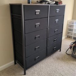 10 Drawer Dresser With Fabric Drawers