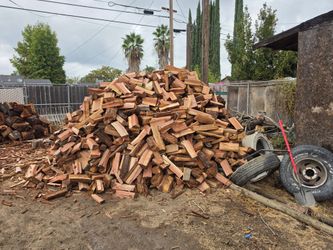 Fire wood ready to burn