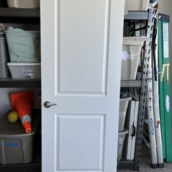 Square Hollow Core Molded Composite Door 30x80 inches