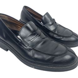 Black Tommy Hilfiger E-9 ch07 10M dress shoes