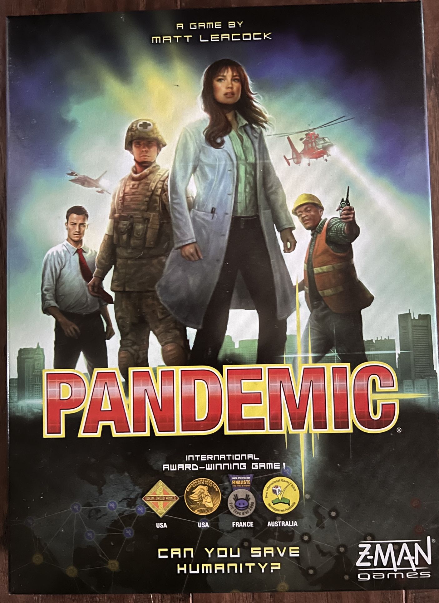Like New. Pandemic board Game. Z-Man Games. $25