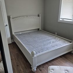 Queen Size Bed Frame With Box