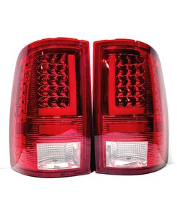TAIL LIGHTS FOR 10-17 DODGE RAM CHROME RED