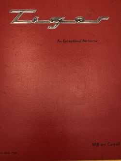 Sunbeam Tiger Book
