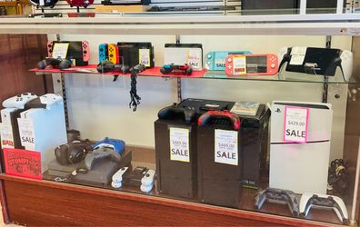 Games consoles for sale