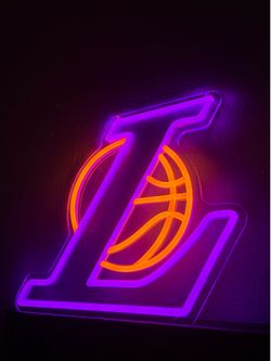 LED Lakers light brand new have a lot of them