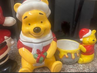 Disney Pooh Christmas jars