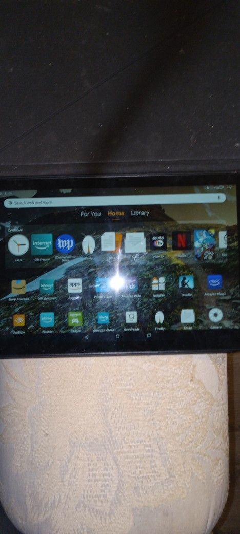 Amazon Fire Tablet With Case