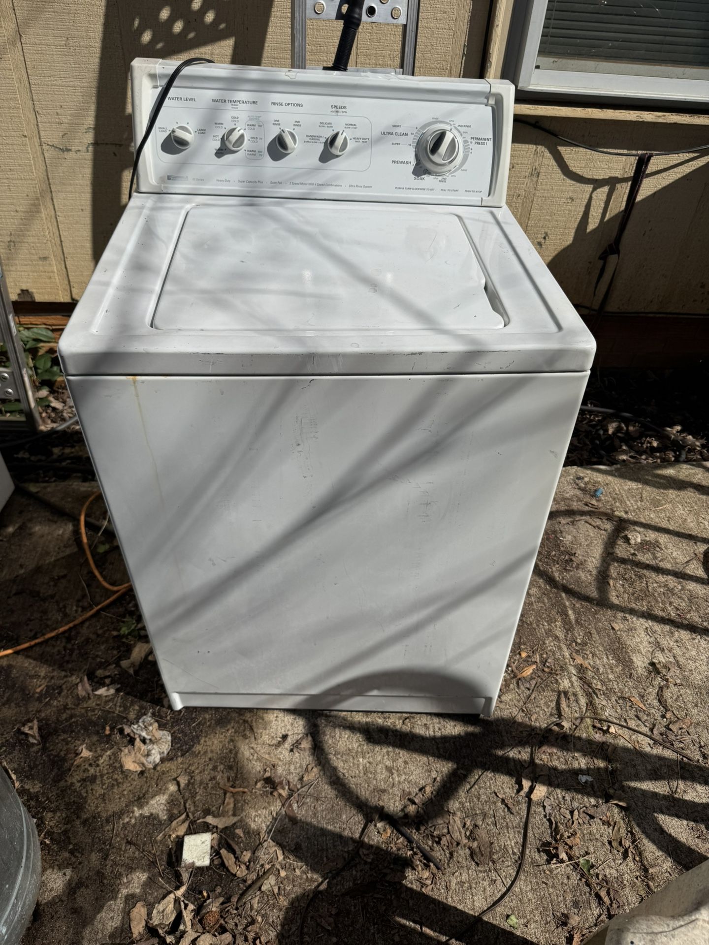 kenmore washer
